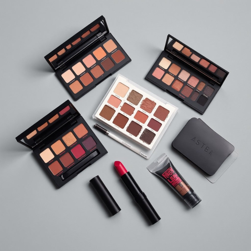 WOMENS MAKEUP PALETTE - DARK BLEND