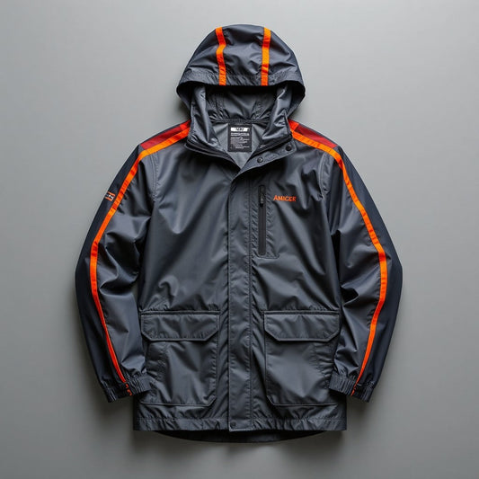 GORE-TEX TEK JACKET - GREY/ORANGE