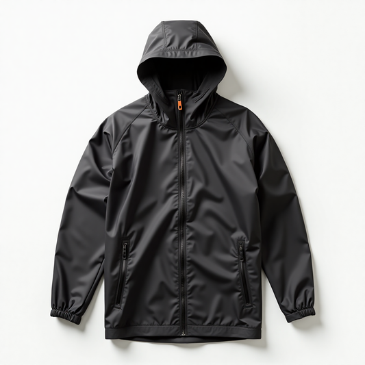 FULL ZIP THERMAL TRACK JACKET CONCRETE GREY